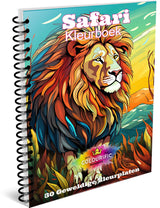 Safari Kleurboek - Met 30 kleurplaten