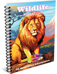 Wildlife kleurboek - Met 30 kleurplaten