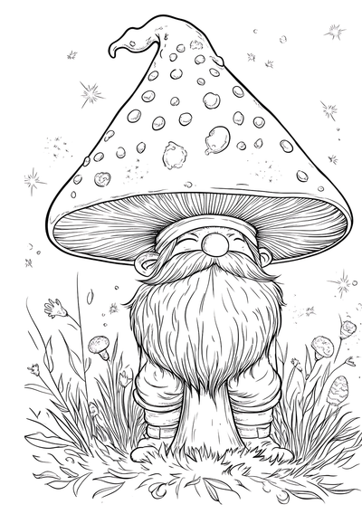 Gnomes kleurboek - Met 30 kleurplaten