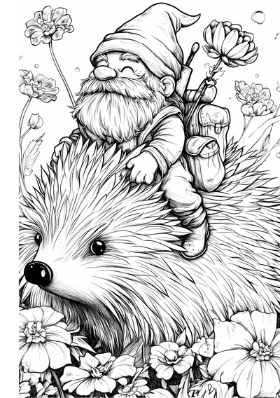 Gnomes kleurboek