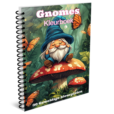 Gnomes kleurboek - Met 30 kleurplaten